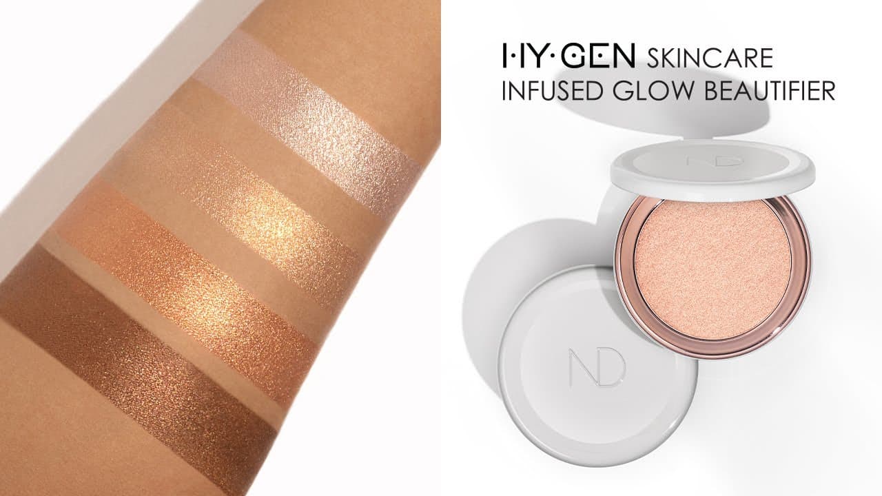 Swatches Natasha Denona Hy-Gen Skincare Infused Glow Beautifier
