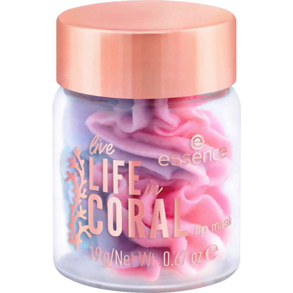 Essence life in coral lip mask